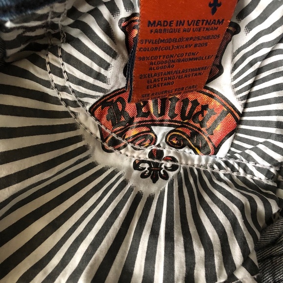 ROCK REVIVAL RILEY JEANS, SIZE 28, BOOTCUT, DESIGNER JEANS NEW WITH TAGS - Picture 10 of 16